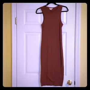 Tight Calf length dress